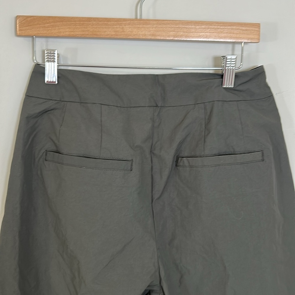 Free People Gabriette Barrel Trouser Turkish Coffee Dark Brown Pant Mid Sz 4 NEW - Picture 8 of 15